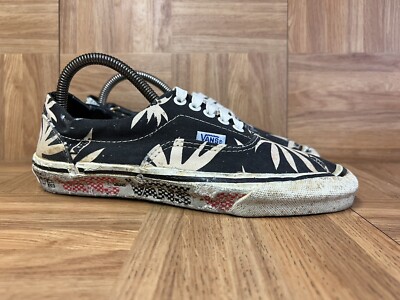 vans アメリカ製　ヴィンテージ　made in usa Vintage🔥 VANS NOSS Made in USA Sz 7.5 Men's Peace Leaf Sneakers