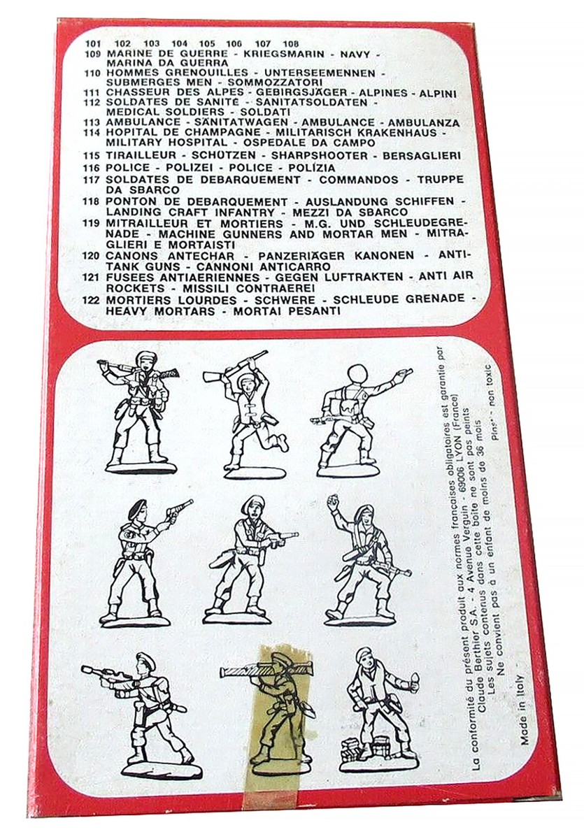 1/72 Scale Atlantic # 117 - HO Commandos - mint in box | eBay