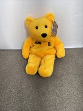 1999 L.A. LAKERS KOBE BRYANT 8 SALVINO'S B-BALL BAMMERS BEANIE BEAR W/TAG