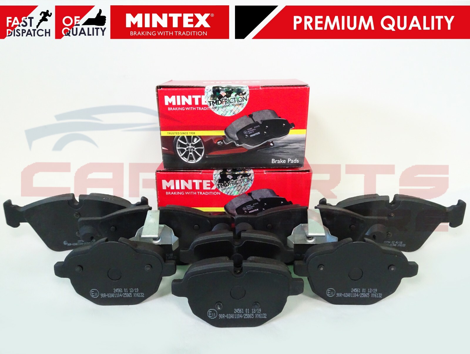 FOR BMW 5 SERIES F10 F11 520d 525d 530d FRONT REAR MINTEX BRAKE PADS