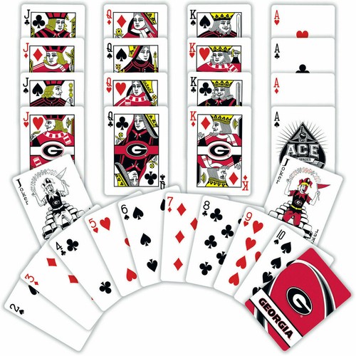GEORGIA BULLDOGS SPIELKARTEN - Bild 2 von 2