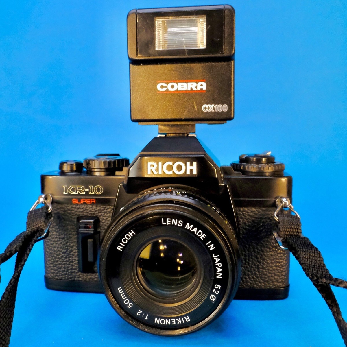 Film Ricoh Kr 10 M Ricoh KR-10 Super 35mm SLR Film Camera With 50mm F2