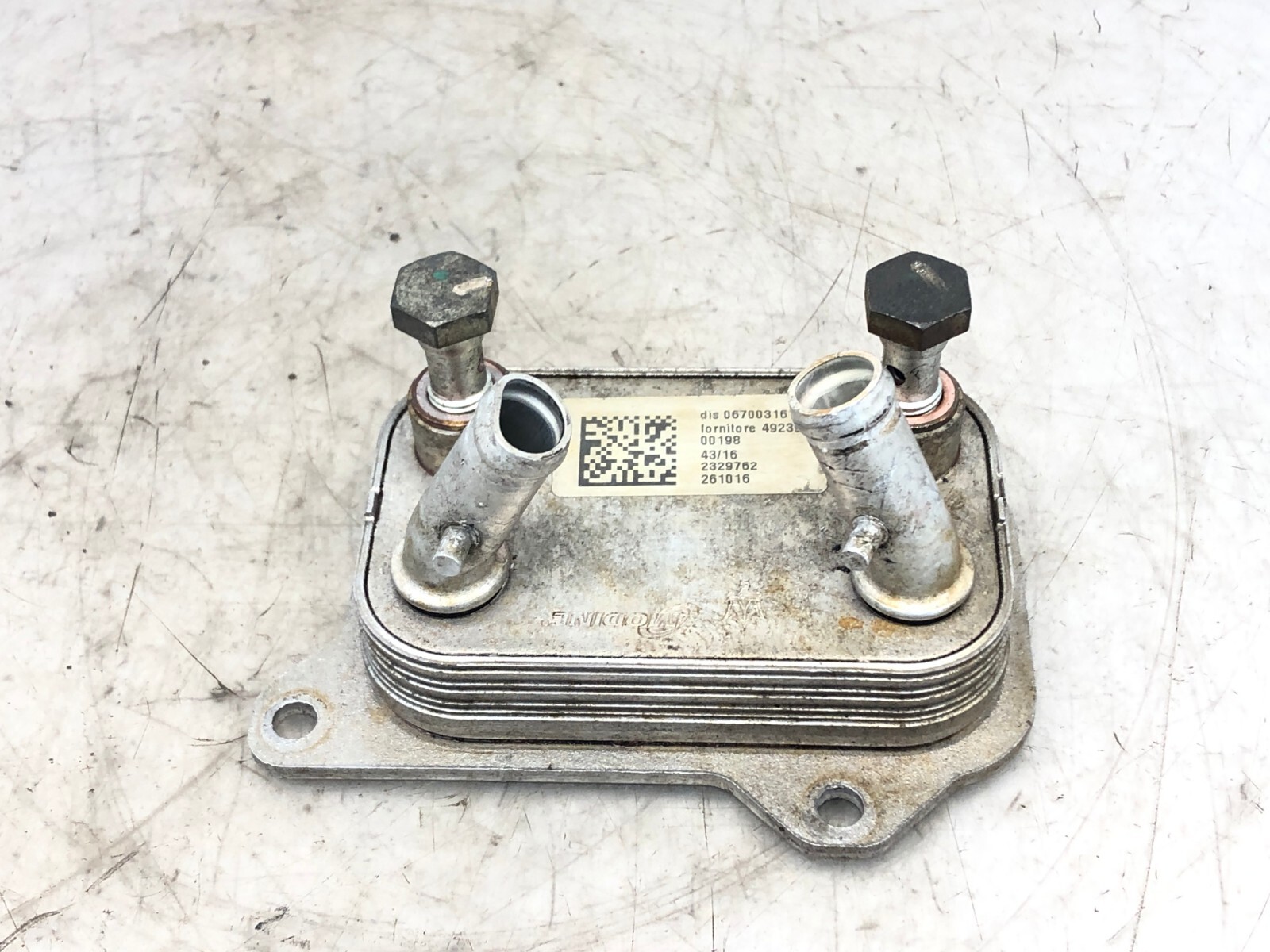 2017-2020 MASERATI LEVANTE 3.0L AWD POWER STEERING OIL COOLER OEM