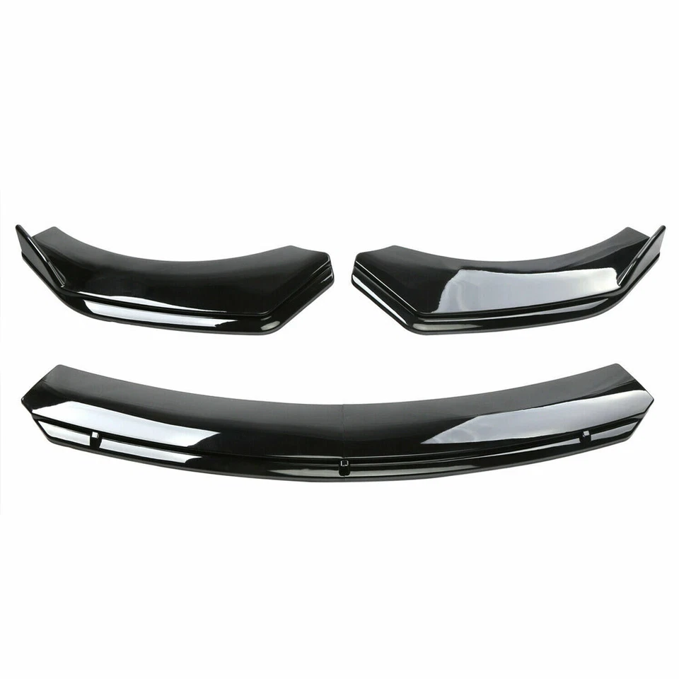 Front Bumper Lip Spoiler Splitter Body Kit+Side Skirt For Jaguar XE XJ XJL XF Foto 3 de 4