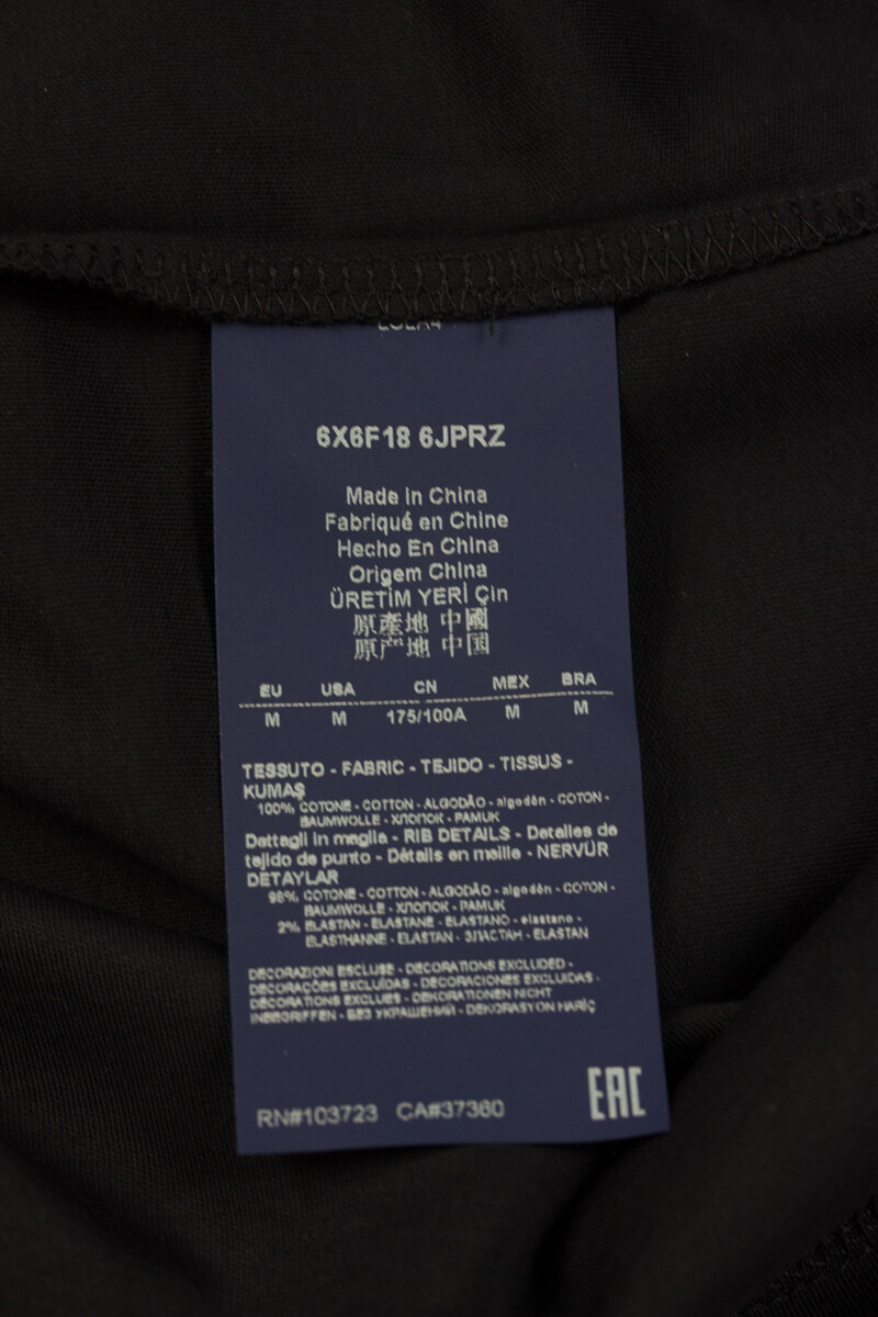 Armani Jeans AJ Polo Shirt Cotton Man Blue 6X6F186JPRZ 1548 Sz XXL