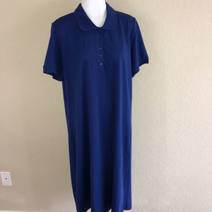 polo shirt dress midi