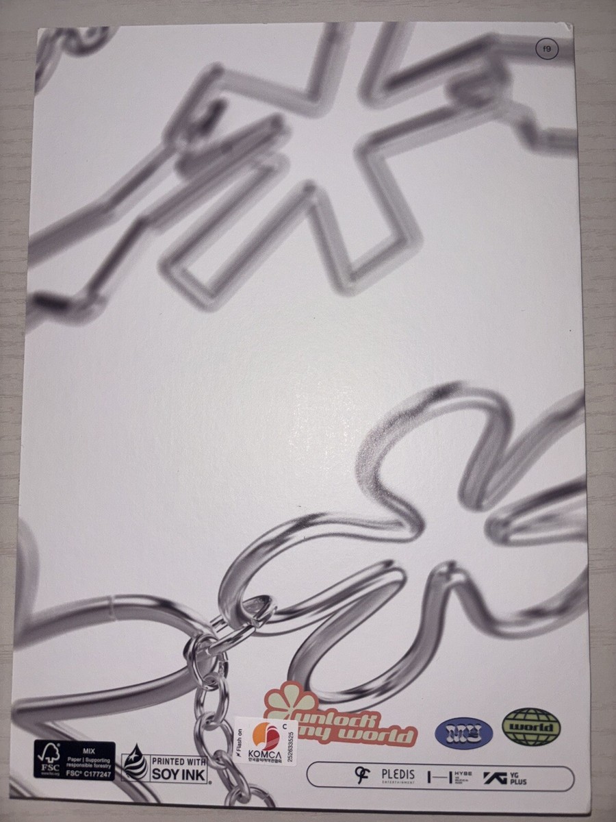 Fromis_9 [Unlock My World] All Member Autographed Signed