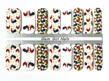 Spring Chickens Nail polish strips / Nail Wraps / Nail Stickers