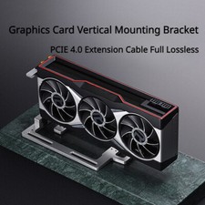Graphics Card Vertical Mounting Bracket PCIE 4.0 Extension Cable Full Lossless