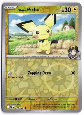 shiny pichu pokemon card Pichu #28 Prices | Pokemon HeartGold & SoulSilver