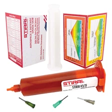 STIRRI-V3-TF no-clean universal SMT tacky flux with UV (ROL0) 30g syringe kit