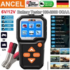 🔥Ancel BA301 12V&6V Auto Batterietester KFZ OBD2 Diagnosegerät Testgerät Prüfer