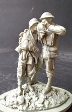 AC 1/24 (75mm) WWI German Medic with Wounded POW