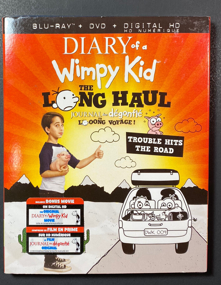 Diary of a Wimpy Kid [ The Long Haul ] (Blu-ray + DVD) NEW