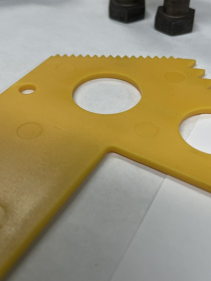 Guage-It, Bolt/Stud Measure Ruler with Thread Pitch Guage, Metric | eBay