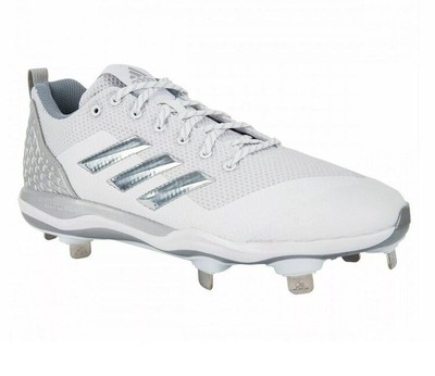 adidas men's poweralley 5 mid metal baseball cleats
