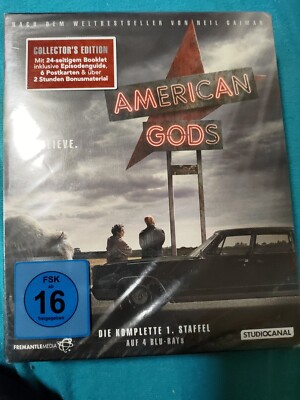 American Gods / Collector's Edition / 1. Staffel / Blu-ray (2017, Blu-ray)