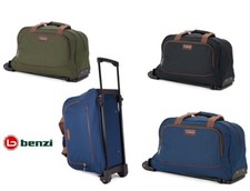 Borsone borsa trolley con ruote e maniglia traino. 45x26x23 cm. Bagaglio a mano.