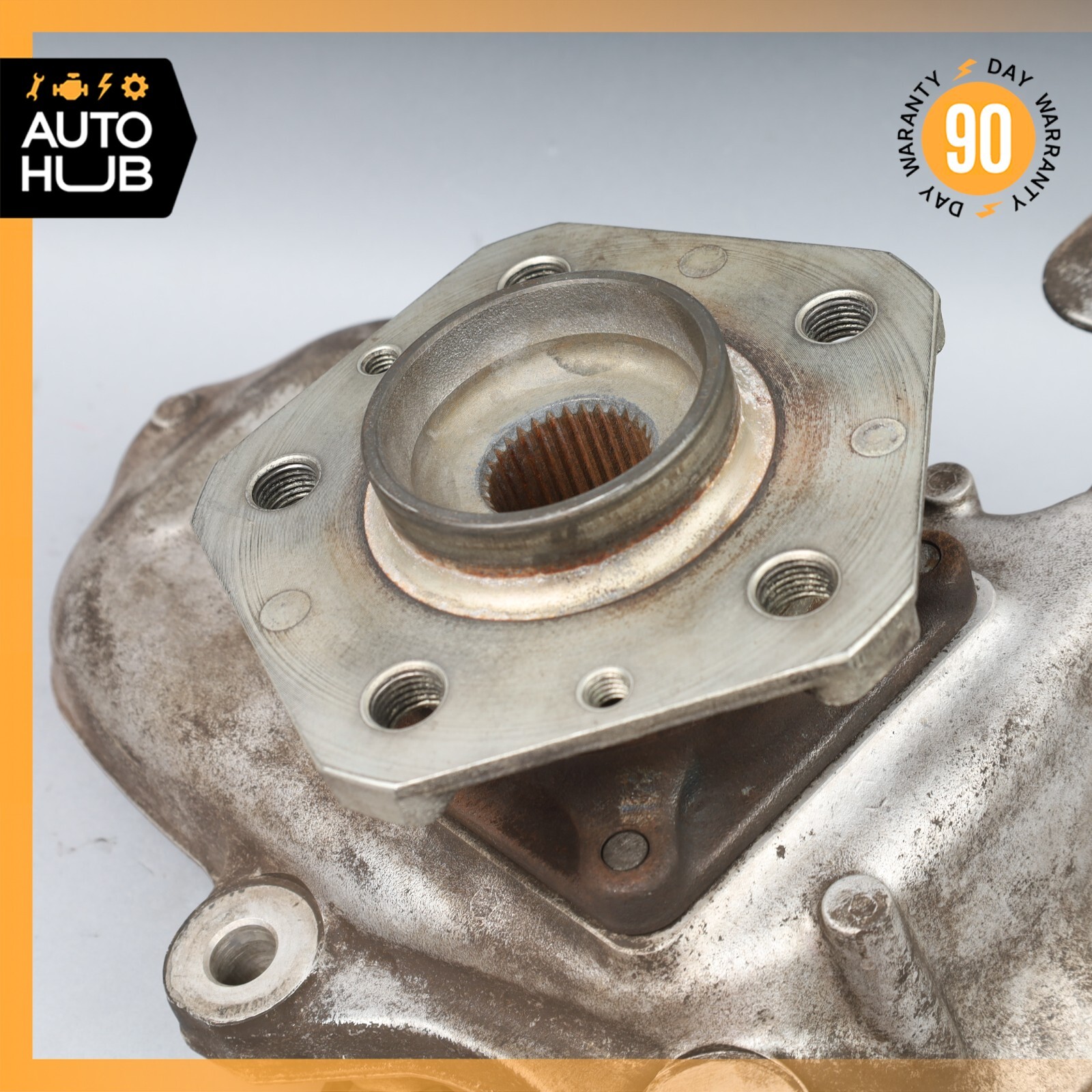 03-10 Maserati Quattroporte M139 Front Left Side Spindle Knuckle Hub OEM