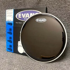 NOS Evans 13" Extra Thin Resonant Black Drum Head TT13RBG