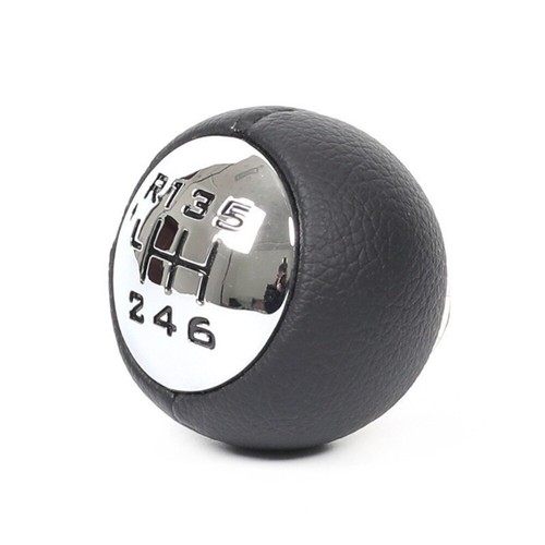 6 Speed Gear Stick Shift Knob Black For Peugeot 307 308 3008 5008 807 Citroen C4 - Picture 7 of 8