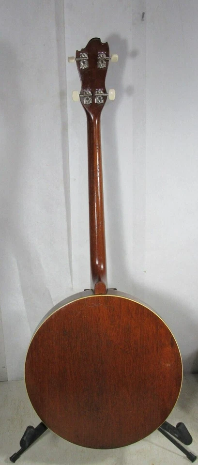 Vintage/Antique 1950s Silvertone Roscoe Holcomb Style Tenor Banjo - Image 4 of 4