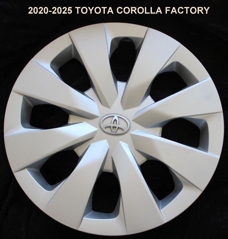2020-2025 Toyota Corolla 15 Inch OEM Factory Hubcap Wheel Cover