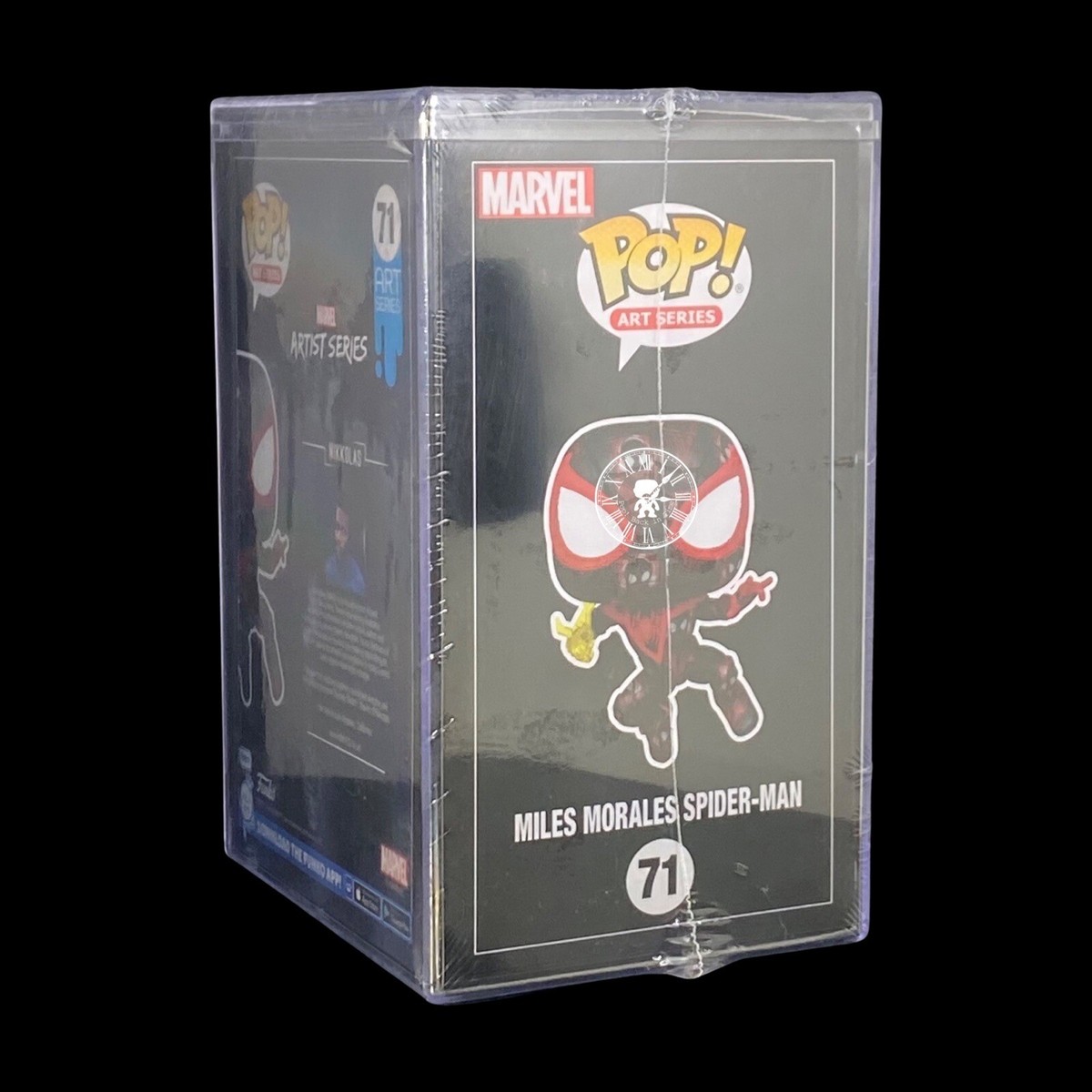 Funko Pop Art Series Miles Morales Spider-Man #71 in Protective