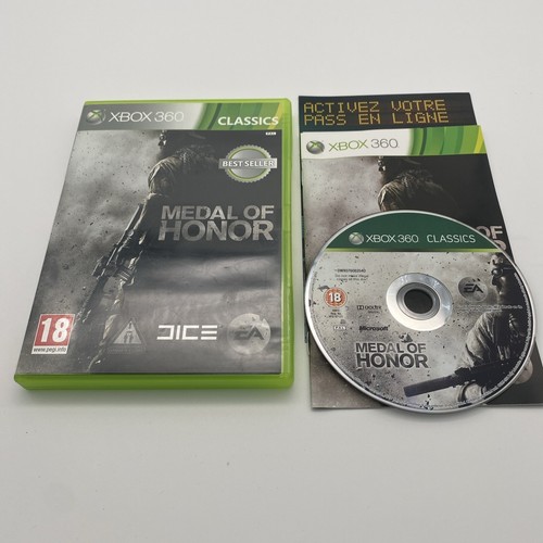 Jeu Medal Of Honor Xbox 360 – Version PAL FR Complète, Très Bon état