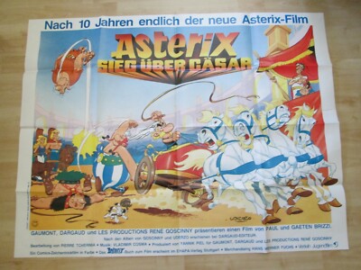 Filmplakat - Asterix Sieg über Caesar DINA0 quer