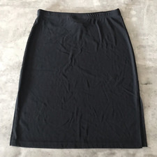 Vintage 90s Slip Skirt Womens Large Whimsigoth Fairy Grunge Goth Y2K USA Stretch