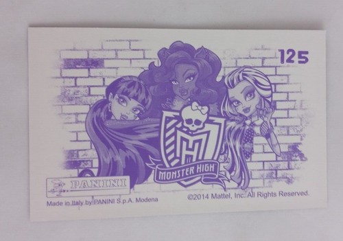 2014 pegatinas Panini We Are Monster High (elige tu pegatina) - Imagen 221 de 345