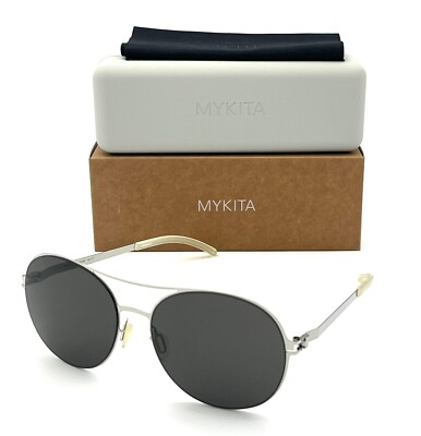 MYKITA    U ADELHEID  COL 051 Shiny Silver / Dark Gray  59mm sunglasses
