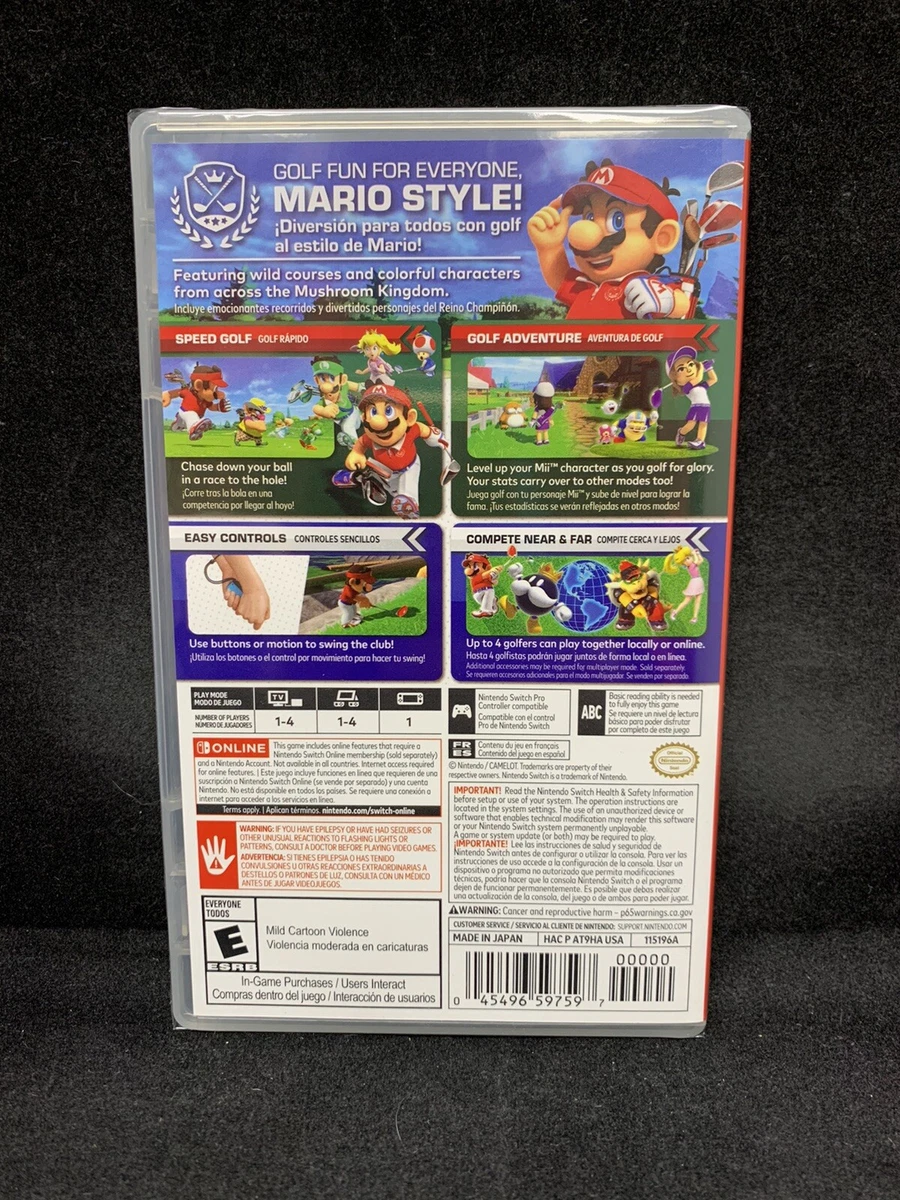  Mario Golf: Super Rush - Nintendo Switch : Nintendo of America:  Everything Else