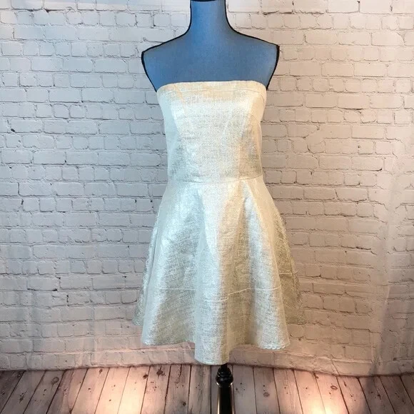 Express silver dress cheap