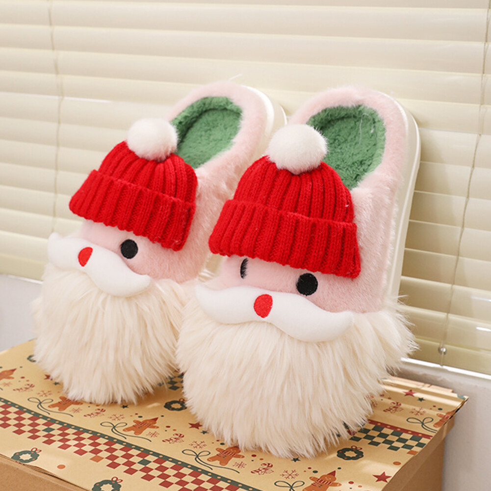 APL Pantofole Babbo Natale di Natale soffici ciabatte da casa comode per donna