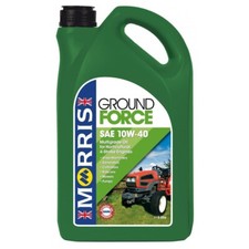 MORRIS Ground Force SAE 10W-40 Engine Oil 4 Stroke Oils Horticulture 5LTRS