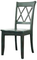 Ashley Furniture Signature Design Mestler Dining Room Side Chair, Antique Blue, on sale Ashley Furniture Signature Design Mestler Dining Room Side Chair, Antique Blue, on sale