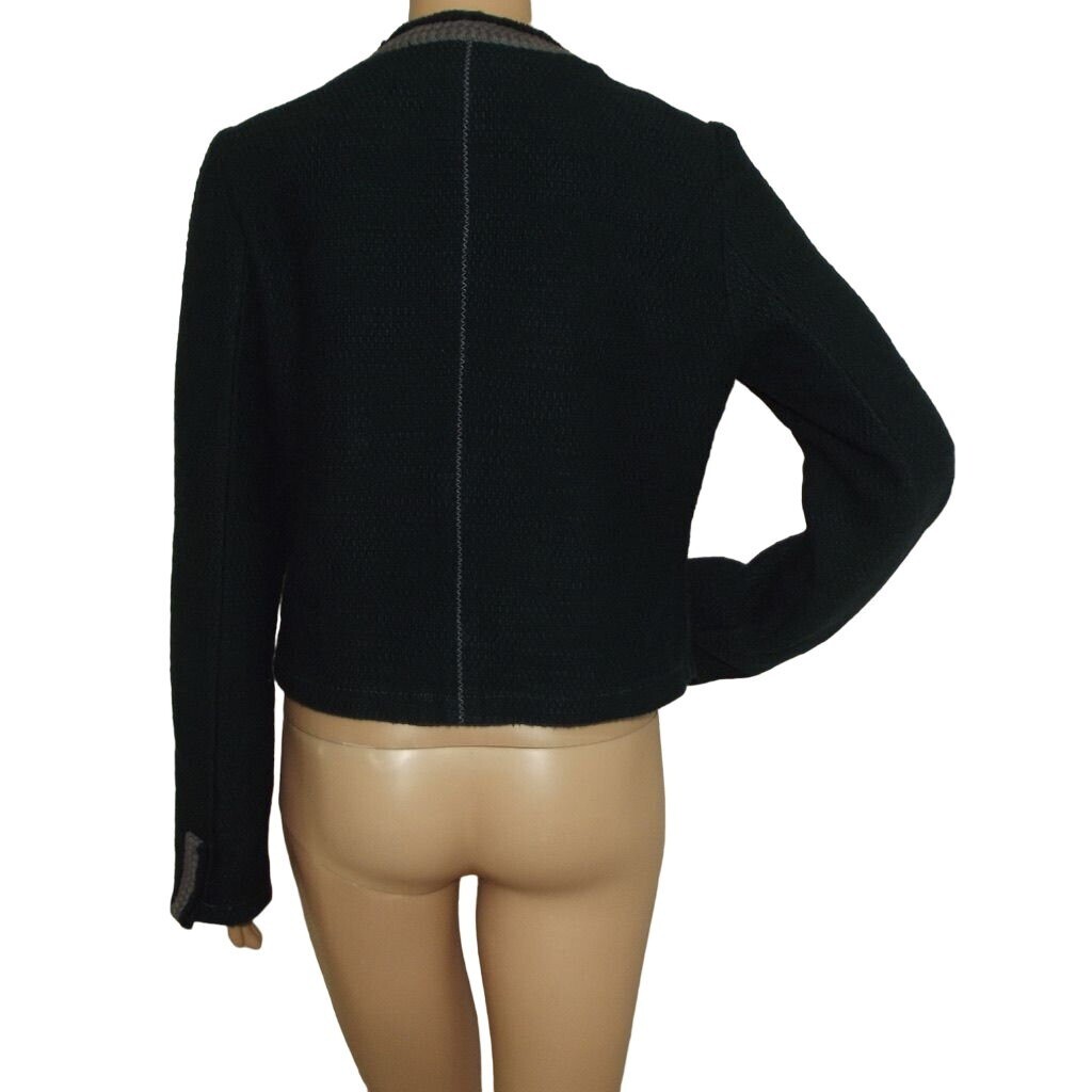 American Eagle Blazer Jacket Size Medium Navy Blu… - image 9