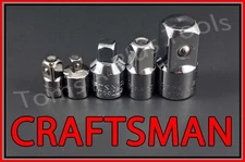CRAFTSMAN HAND TOOLS 5pc 1/4 3/8 1/2 3/4 ratchet wrench socket adapter set