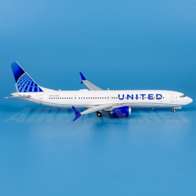 1:200 GeminiJets United Airlines Plane Boeing 737 MAX9 Diecast