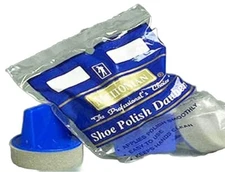 2 SHOE POLISH DAUBERS Sponge Leather Boot Cream APPLICATORS by MELTONIAN 043-000