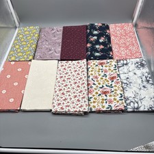 Moda Fabric and Others 10 Yards Of Floral Quilting Fabric