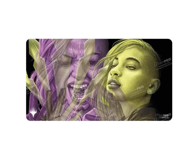 Ultra PRO - Игровой коврик Duskmourn с альтернативным изображением ключевого персонажа Mythic 3 для MtG