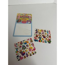 Vintage Lisa Frank Easter Glitter Tattoos 2 full sheets temporary tattoos