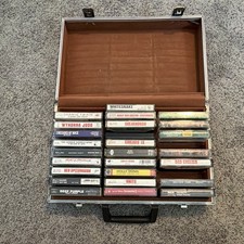 Cassette Carrying Case And Cassettes