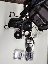 Olympus CAMEDIA C-700 Ultra Zoom 2.1MP Digital Camera - Black & Metallic silver