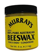 Murray's 100 Pure Australian Bees Wax, 4 oz 4 Ounce Pack of 1 , Yellow