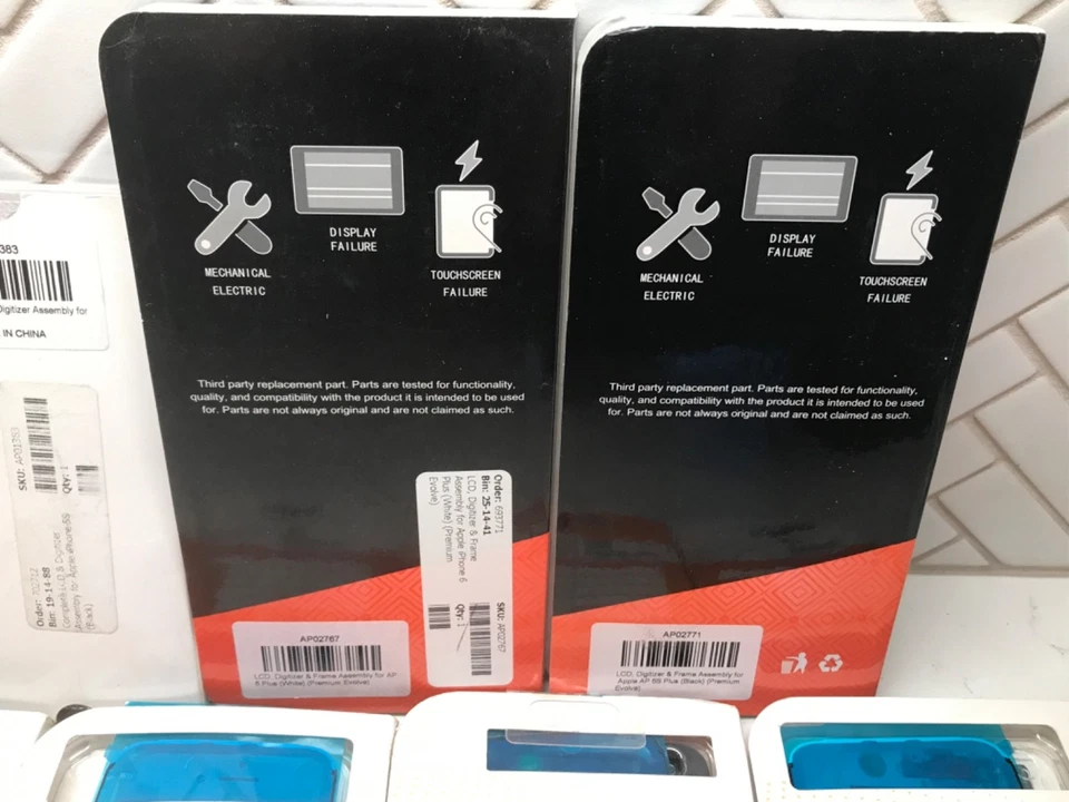 Apple iPhone Screen Replacement Lot (13) For 5 5S, 6 6S, 7 7+, 8, 11, XS Sealed - Image 4 of 4