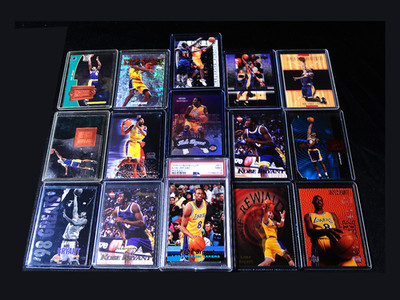 NBA BASKETBALL KOBE BRYANT, SHAQ AND OTHERS COLLECTION LOT 1988 - 1990s
